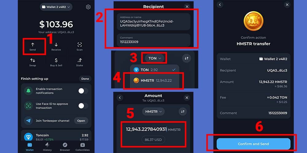مراحل انتقال همستر از تون کیپر به نوبیتکس مراحل انتقال همستر از تون کیپر به نوبیتکس