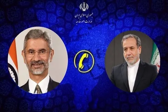 گفت&zwnj;وگوی تلفنی وزیران امور خارجه ایران و هند
