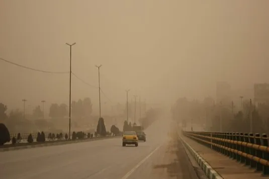 کاهش کیفیت هوا در ۶ استان به دلیل گرد و خاک