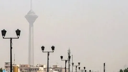 وضعیت هوای تهران قرمز شد