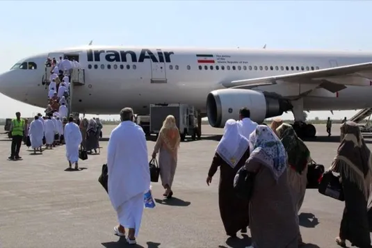 ۸ هزار و ۵۸۸ زائر راهی سرزمین وحی شدند