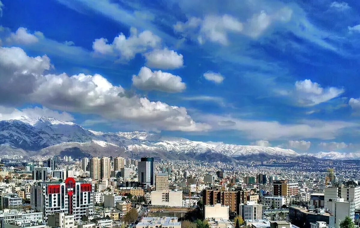 شاخص کیفیت هوای تهران امروز ۱۰ فروردین