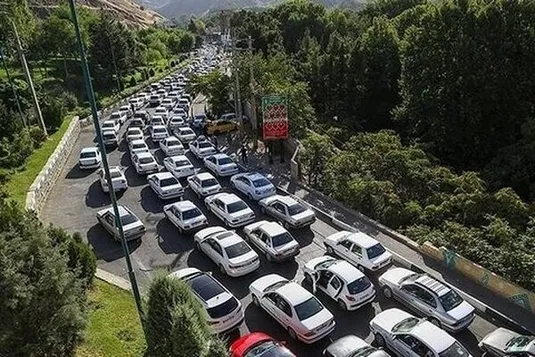 ترافیک سنگین در جاده&zwnj;های شمالی کشور