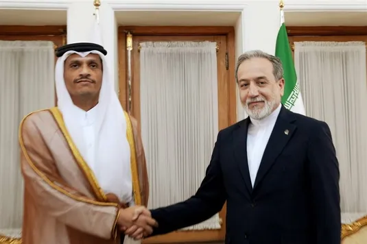 قطر: آل&zwnj;ثانی به منظور فراهم کردن زمینه&zwnj;های گفتگو با عراقچی رایزنی کرد