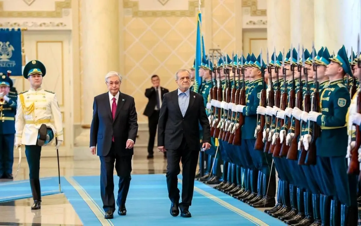 پزشکیان: تجارت ایران و قزاقستان ۴۰ درصد رشد داشته؛ نقشه راه توسعه روابط تجاری به ۳ میلیارد دلار
