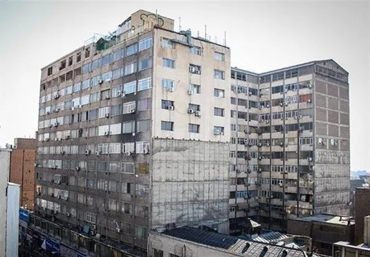 ۴ ساختمان تجاری بزرگ تهران در وضعیت قرمز ایمنی