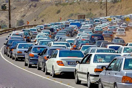 ترافیک سنگین در تمامی محورهای شمالی کشور
