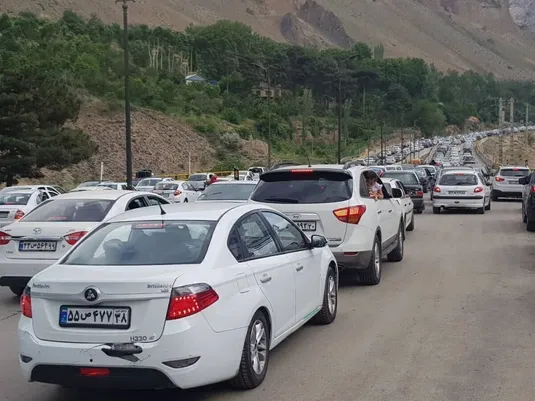 وضعیت تردد در جاده&zwnj;های کشور امروز ۲ تیر ۱۴۰۴