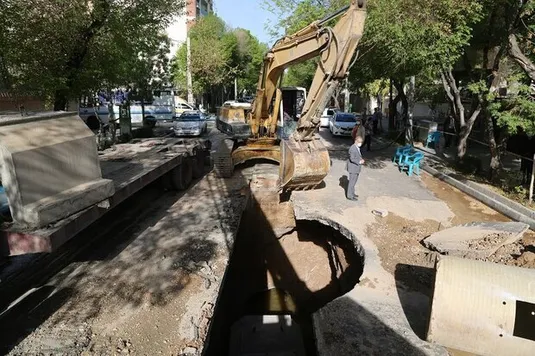 مشکل آب میدان قدس تهران تا ساعت ۱۵ امروز رفع می&zwnj;شود