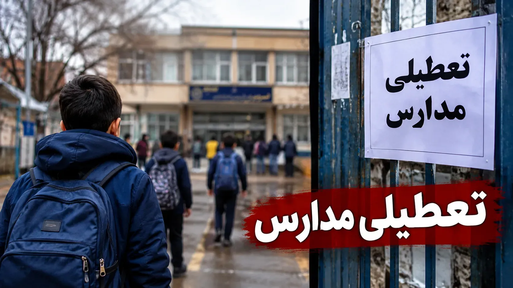تعطیلی مدارس