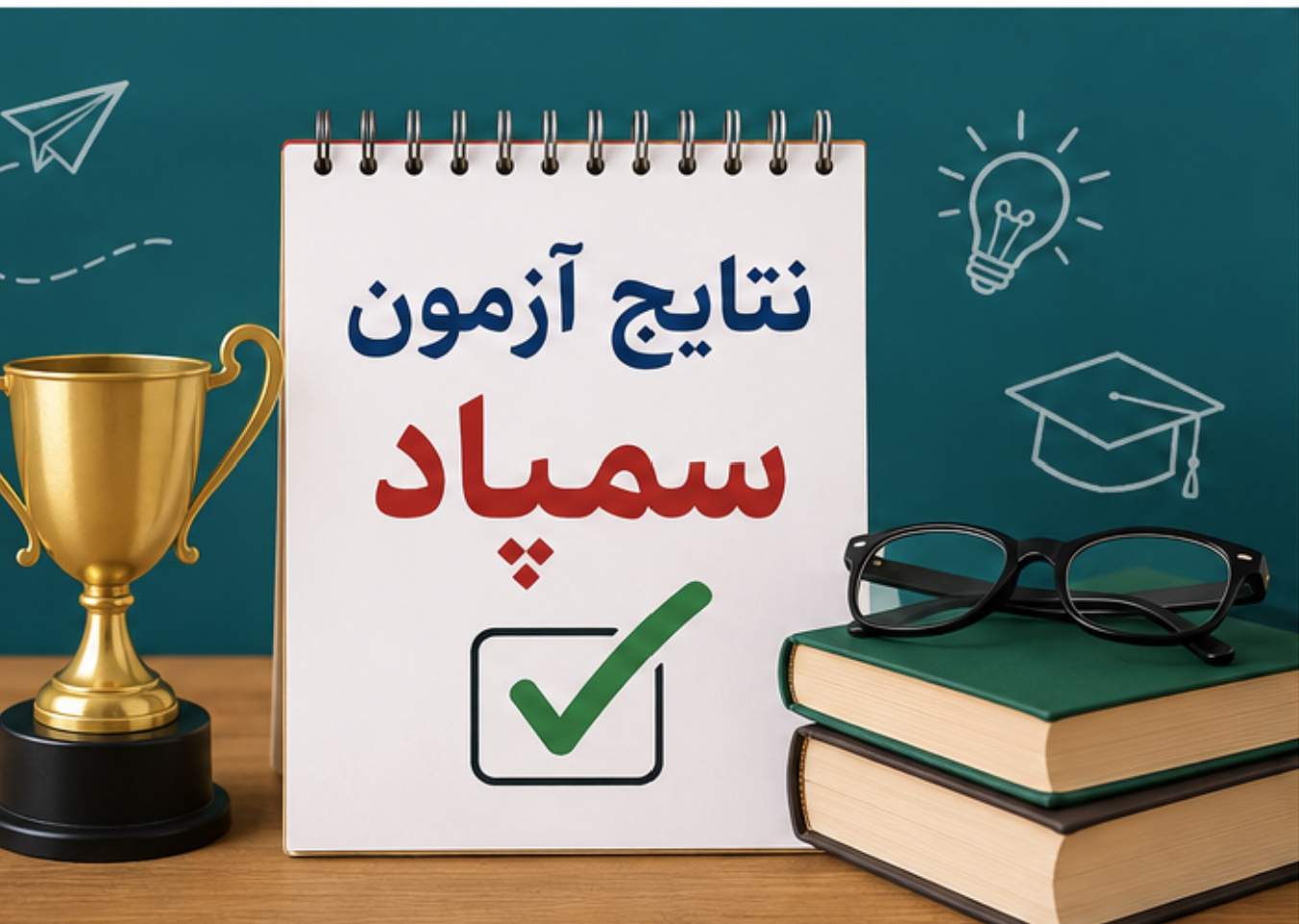 اعلام نتایج ازمون سمپاد