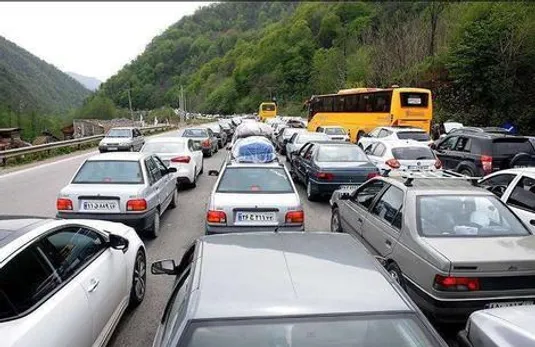 ترافیک سنگین در محور&zwnj;های هراز، چالوس و آزادراه تهران- شمال