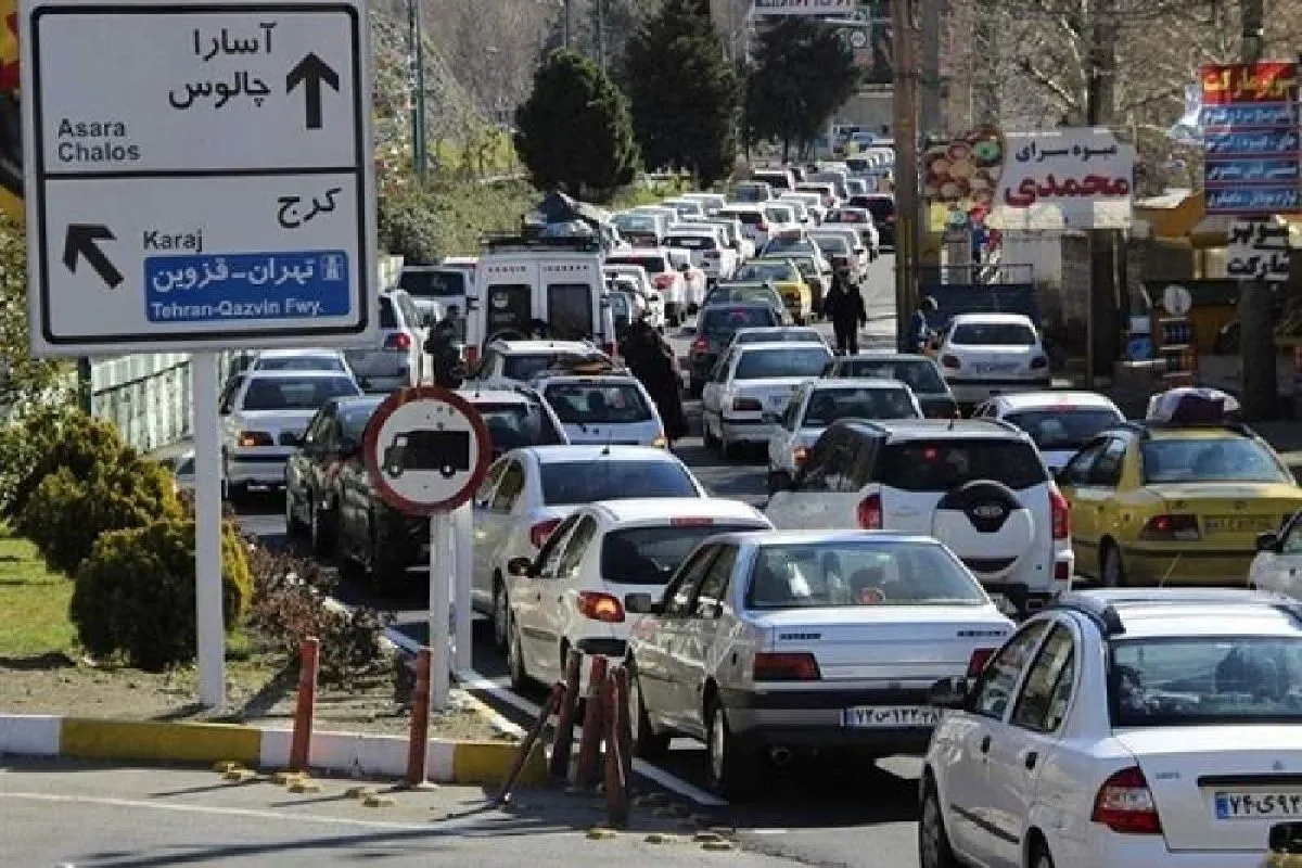 جاده چالوس یک طرفه می‌شود