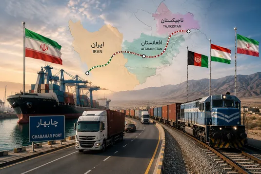 ایران با کریدور سه&zwnj;جانبه، چابهار را به قلب آسیای مرکزی وصل می&zwnj;کند&nbsp;