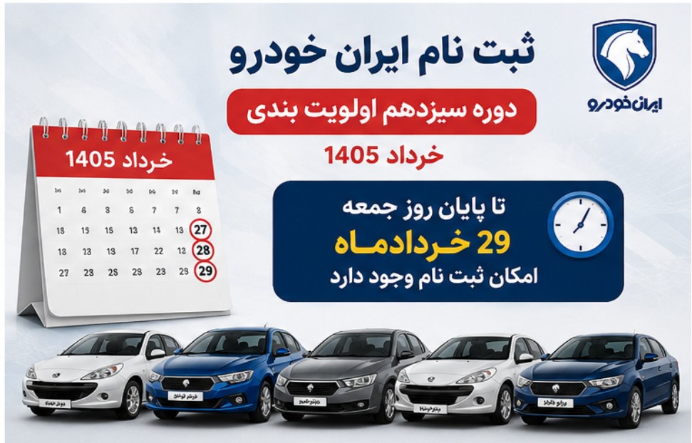 اختلاف قیمت محصولات ایران خودرو با بازار