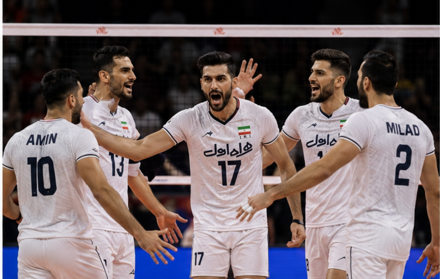 ساعت پخش والیبال لیگ ملت ها؛ برنامه کامل بازیهای ایران بازی های ایران در لیگ ملت های والیبال