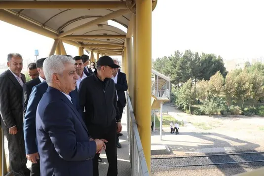 بازدید وزیر حمل&zwnj;ونقل ترکمنستان از بندر خشک ریلی تهران