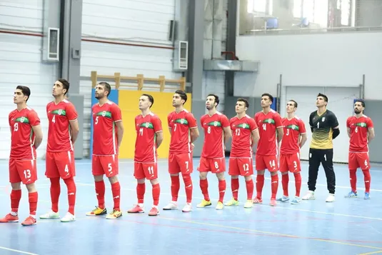 هم&zwnj;گروهی فوتسال ایران با مراکش، افغانستان و تاجیکستان