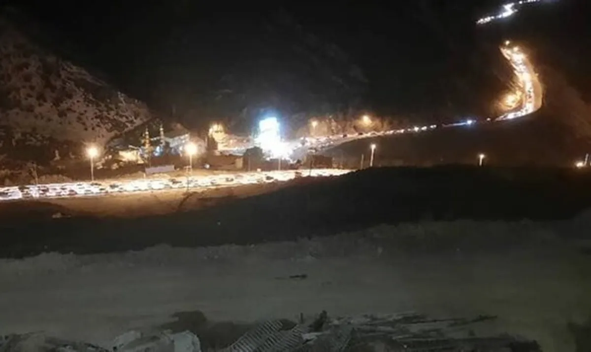 جاده چالوس یک‌طرفه شد