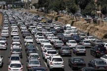 ترافیک سنگین در محورهای شمالی