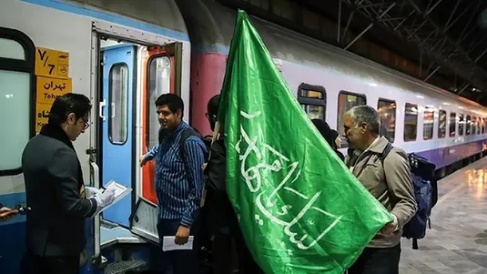 آماده&zwnj;&zwnj;باش کامل راه&zwnj;آهن برای خدمات&zwnj;رسانی به زائران اربعین