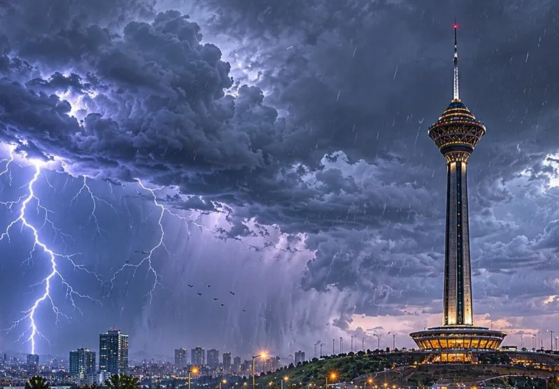 رگبار
رعد و برق
بارش باران
وضعیت جوی
هواشناسی