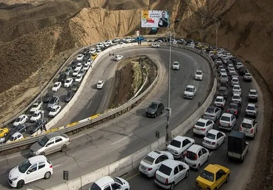 ممنوعیت یک&zwnj;روزه تردد در محور چالوس و آزادراه تهران - شمال