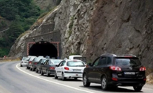 ترافیک سنگین در محورهای شمالی