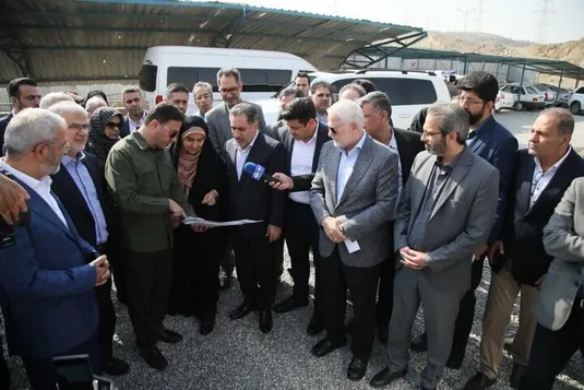 بازدید وزیر راه و شهرسازی از احداث مرتفع&zwnj;ترین پل ایران و غرب آسیا