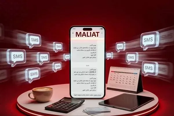 ارسال پیامک مالیاتی برای پیشگیری از سوءاستفاده از اطلاعات هویتی