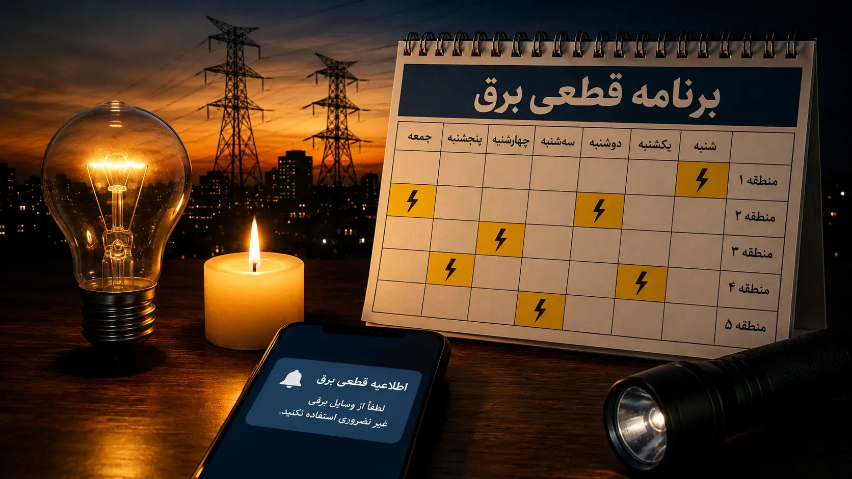قطعی برق