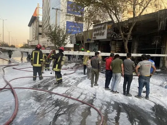 منشأ دود سیاه در آسمان مشهد چه بود؟